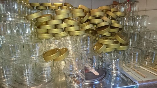 Gespült: Gläser & Deckel