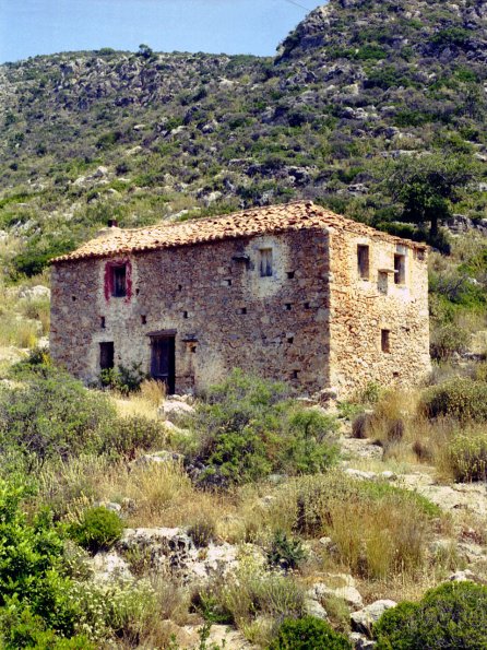 Typisches Landhaus